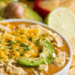Low Carb chicken enchilada soup