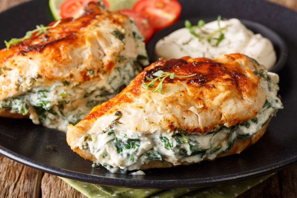 keto stuffed chicken