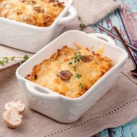 keto chicken fajita casserole