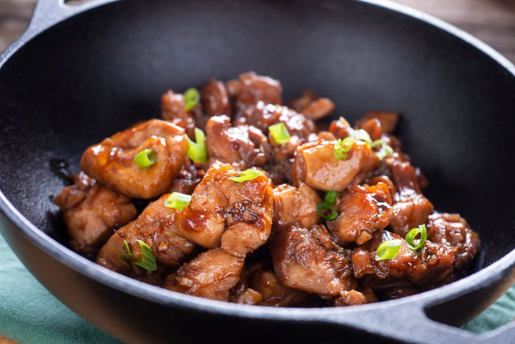 keto chinese bourbon chicken