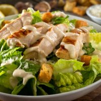 keto chicken caesar salad