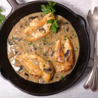 keto mushroom chicken
