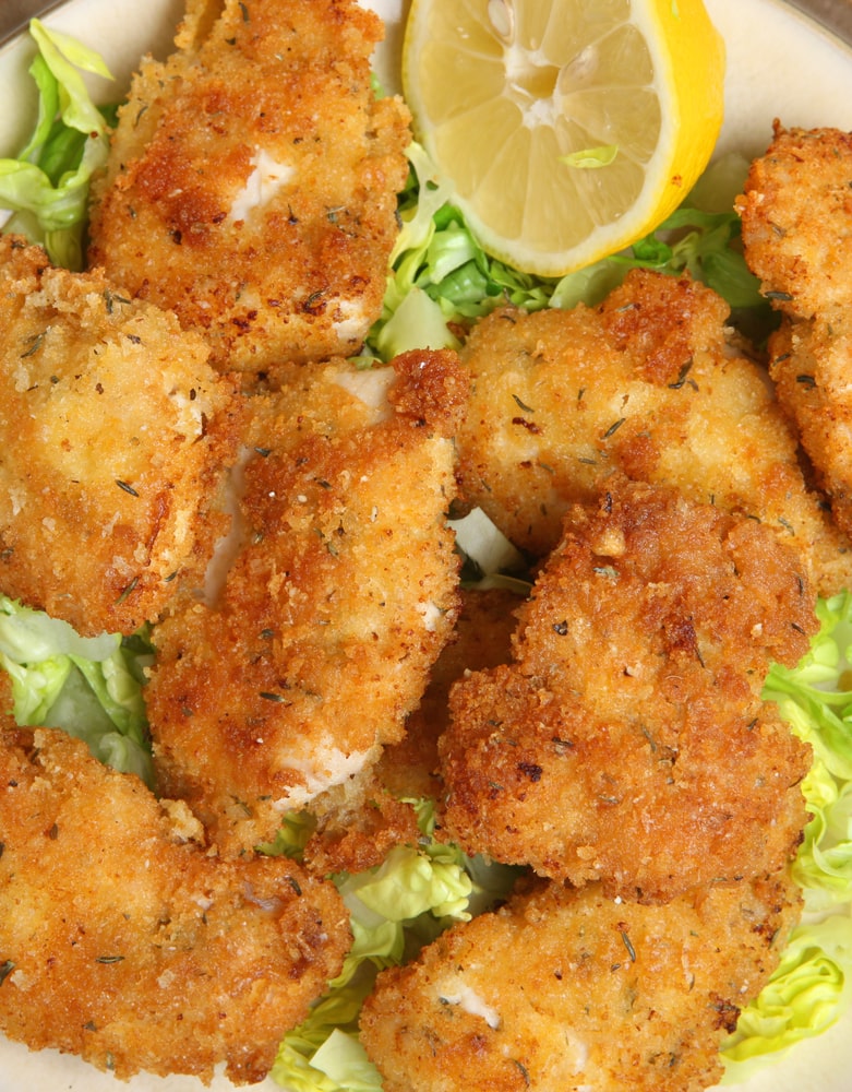 low carb breaded chicken