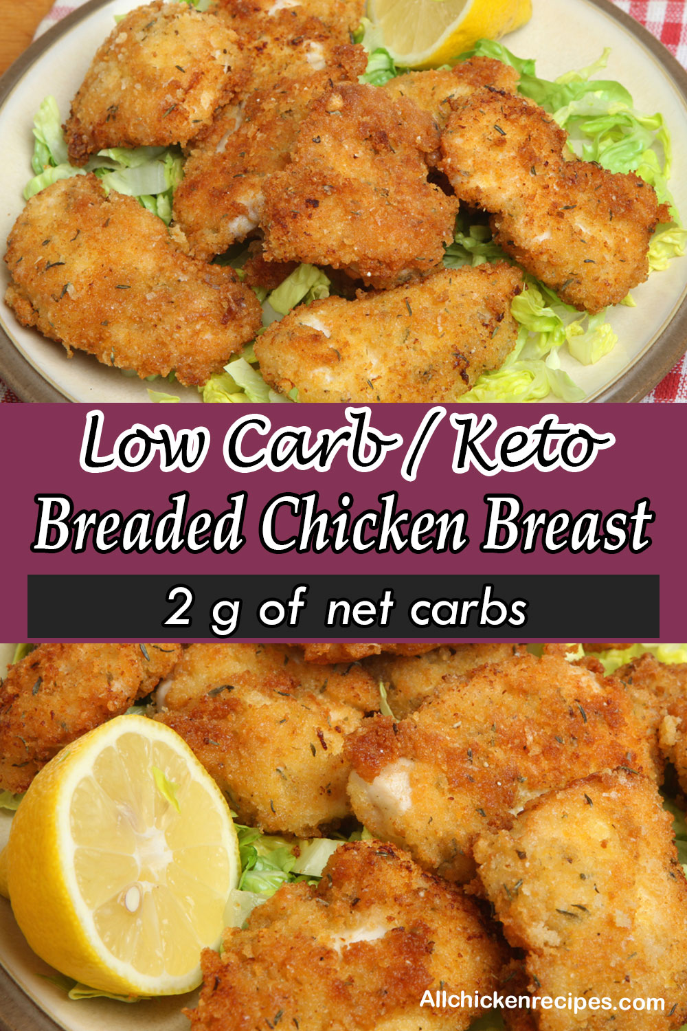 low carb keto breaded chicken