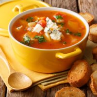 keto buffalo chicken soup