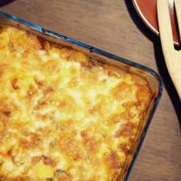 keto chicken cheese bake