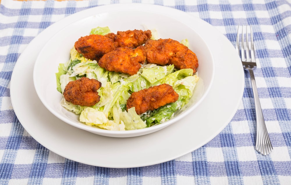 low carb buffalo chicken salad