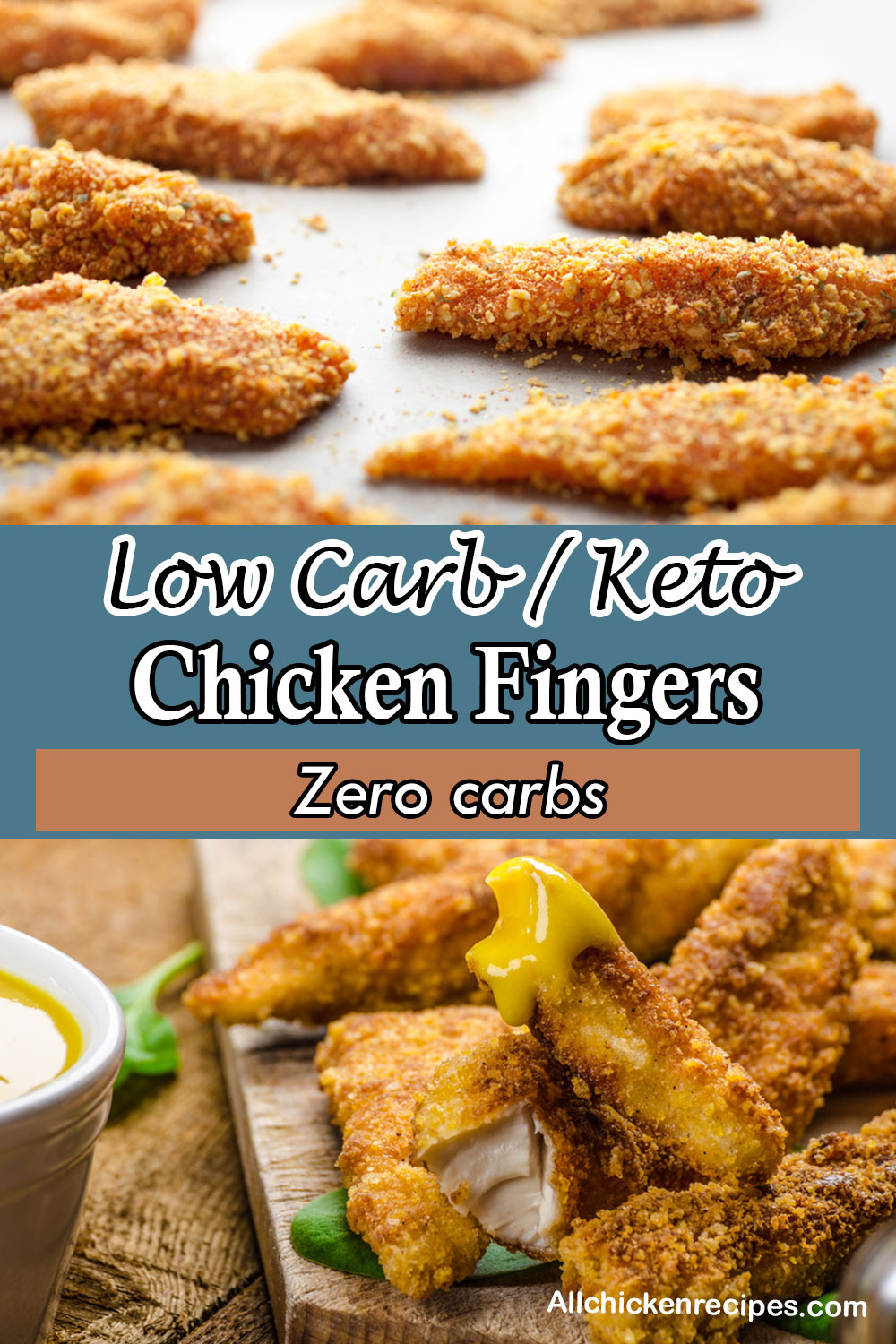 low carb keto chicken fingers