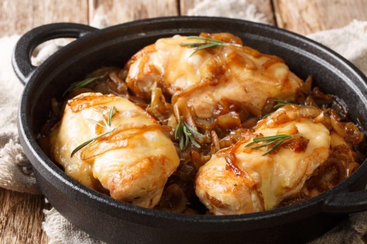 Keto French Onion Chicken