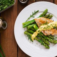 keto chicken and asparagus