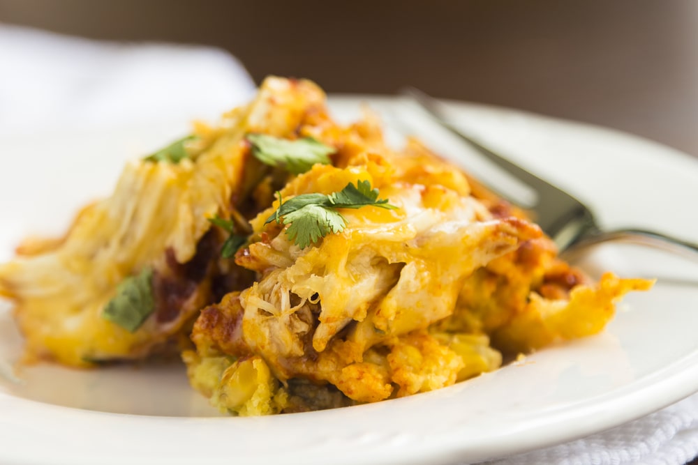 low carb chicken mexican casserole