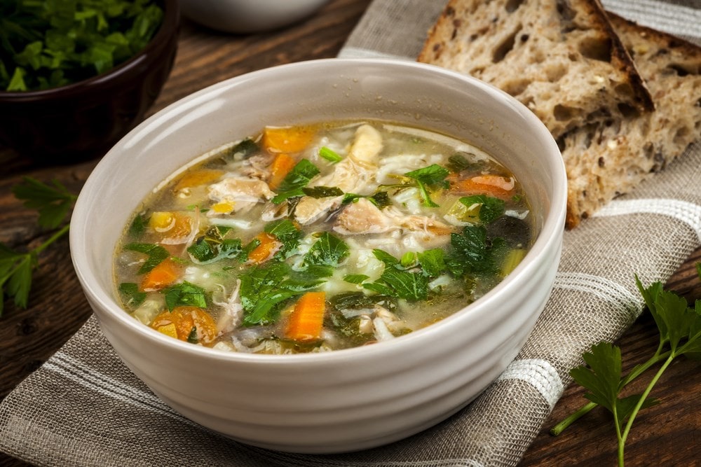 keto chicken vegetable soup