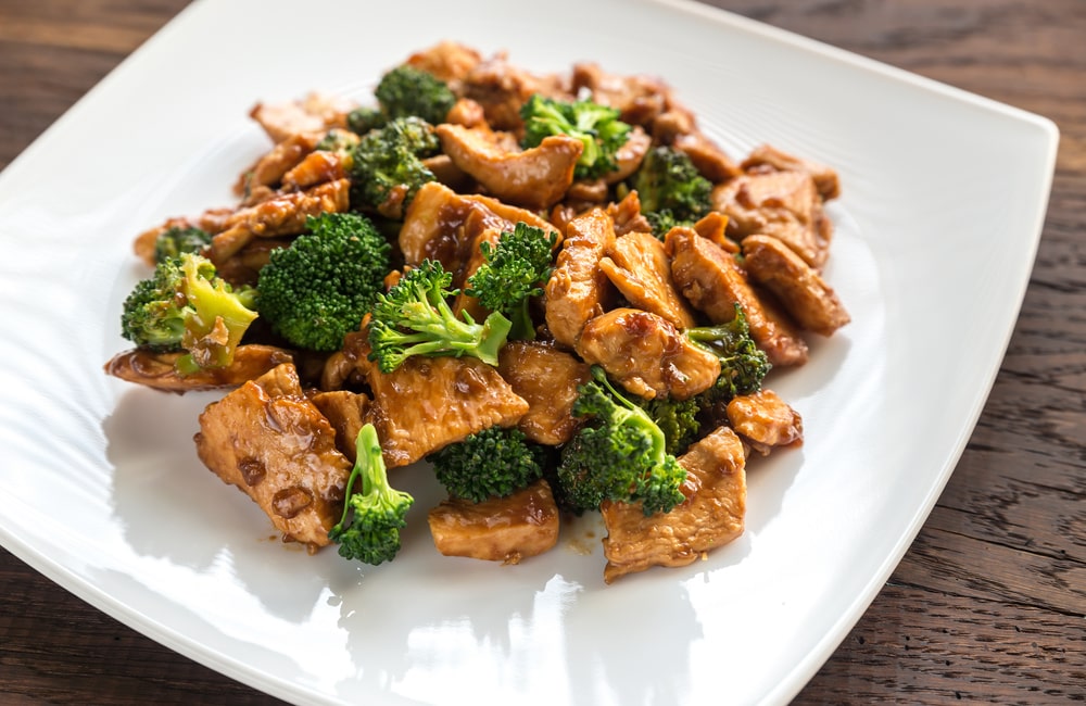 low carb chinese chicken and broccoli