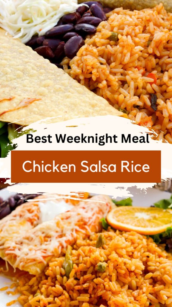 best chicken salsa rice