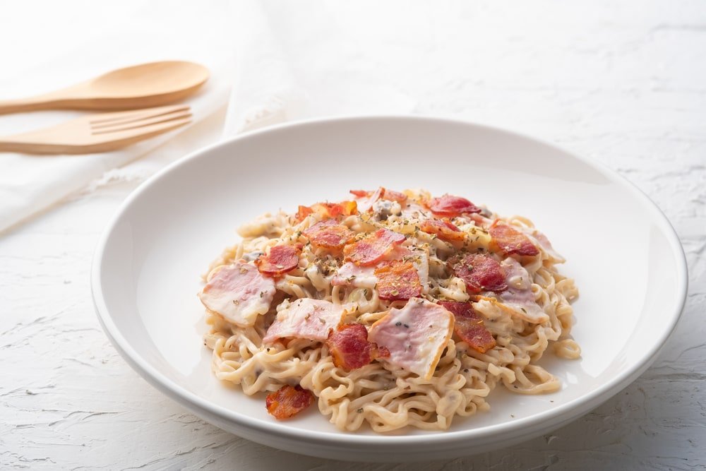 buldak carbonara ramen