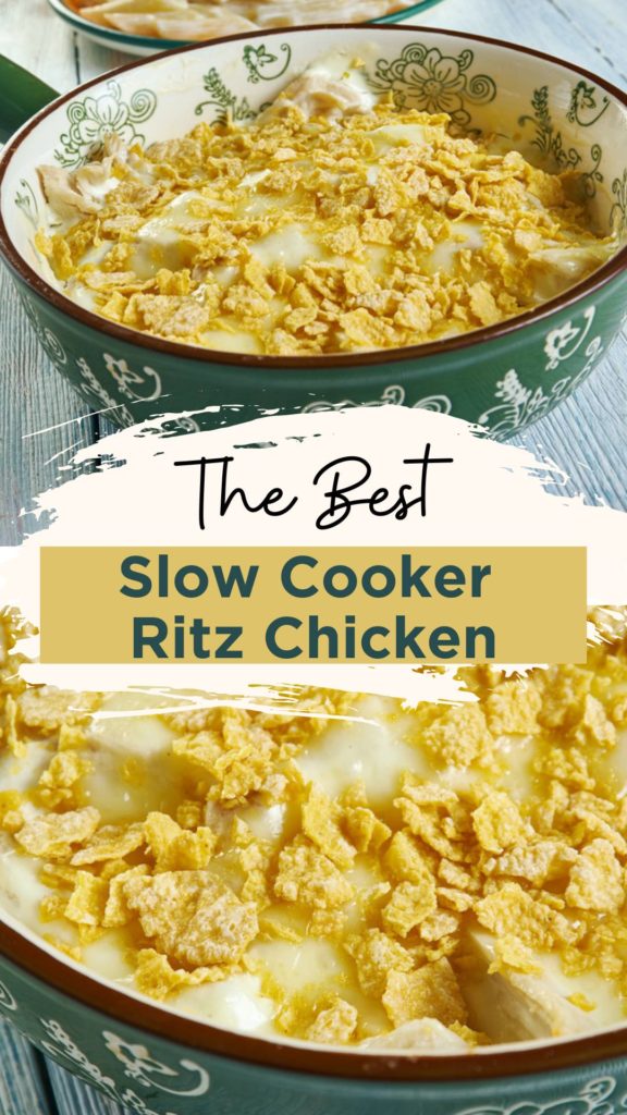 easy slow cooker ritz chicken