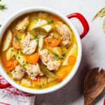 slow cooker garlic parmesan chicken stew