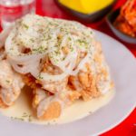snow onion chicken