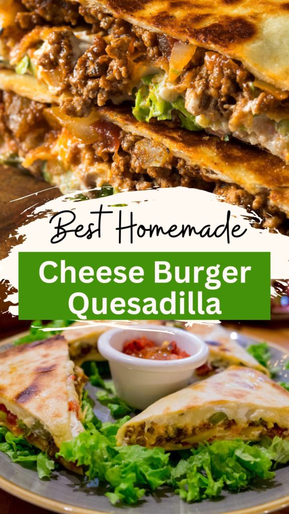 Best Quesadilla Burger Recipe