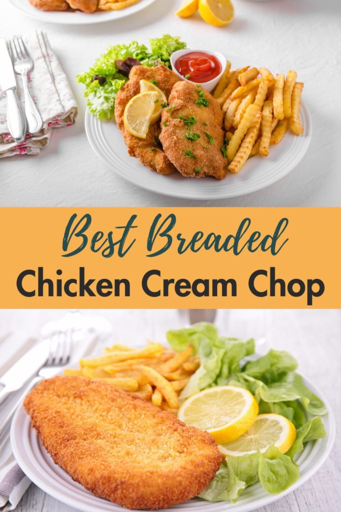 Crispy Chicken Cream Chop