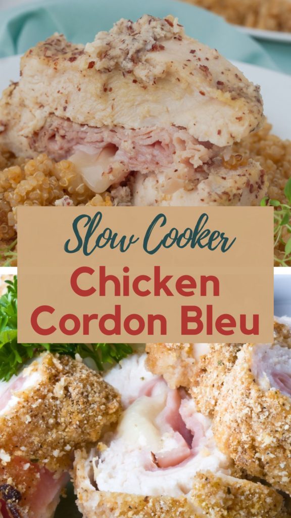 Crock Pot Chicken Cordon Bleu