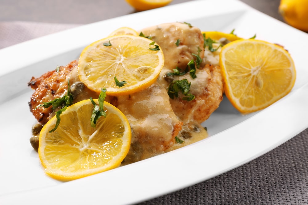 Slow Cooker Chicken Piccata | Crockpot Chicken Piccata