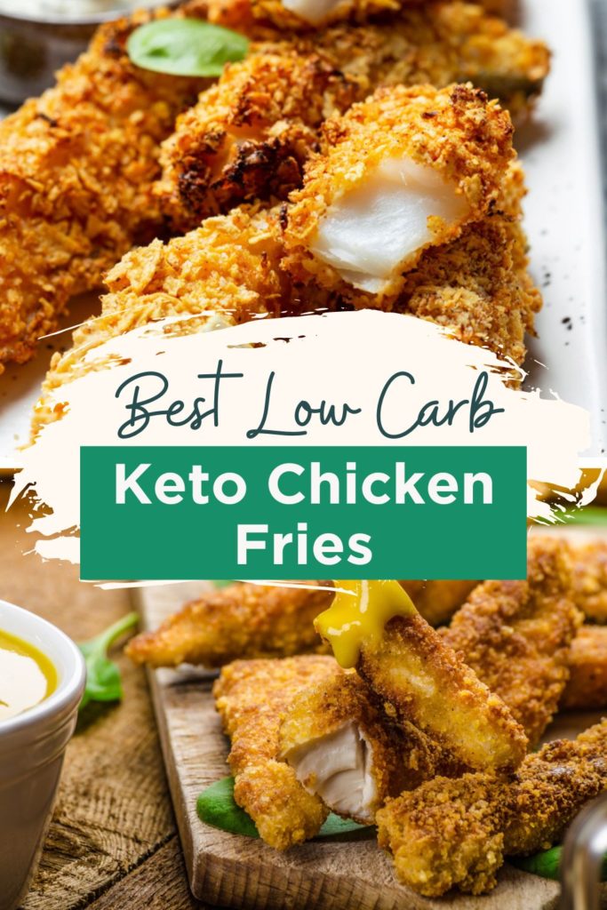 Easy Low Carb Homemade Chicken Fries