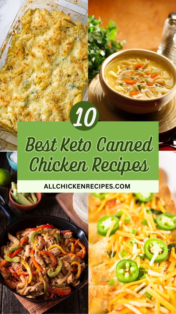 best low carb canned chicken recipes