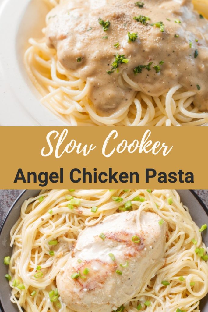easy creamy slow cooker angel chicken