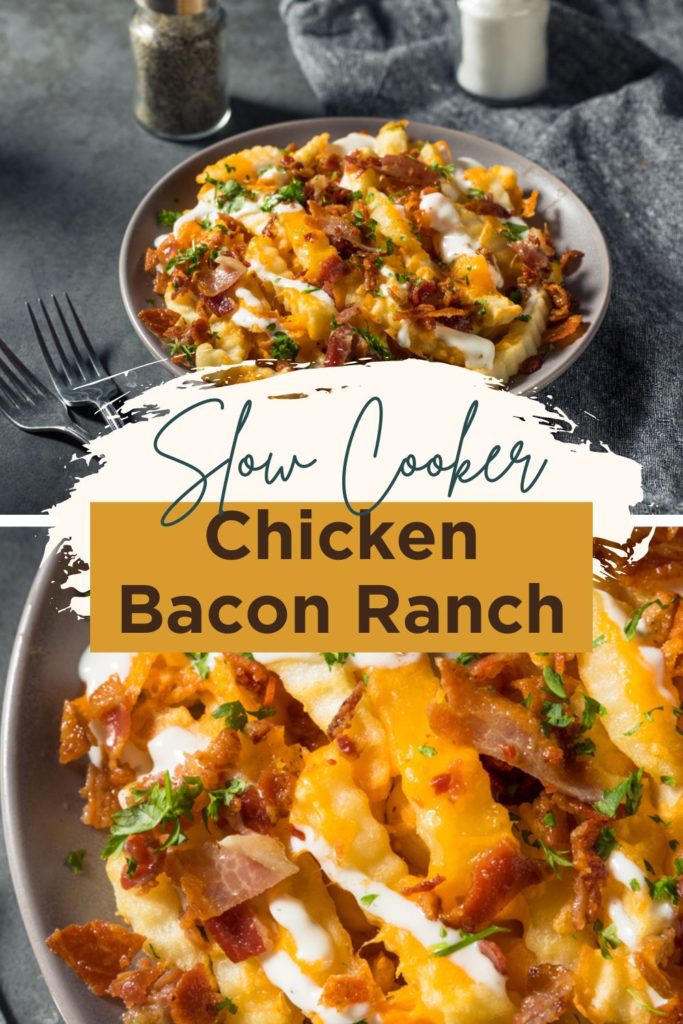 easy slow cooker chicken bacon ranch