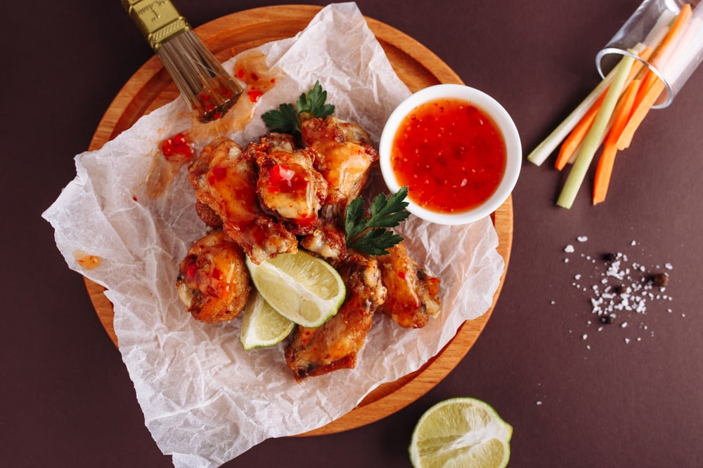 honey jerk chicken wings