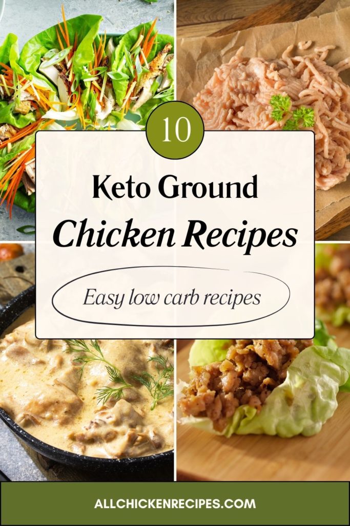 keto ground chicken recipes