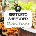 keto shredded chicken recipes