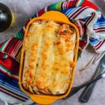 keto white chicken enchiladas