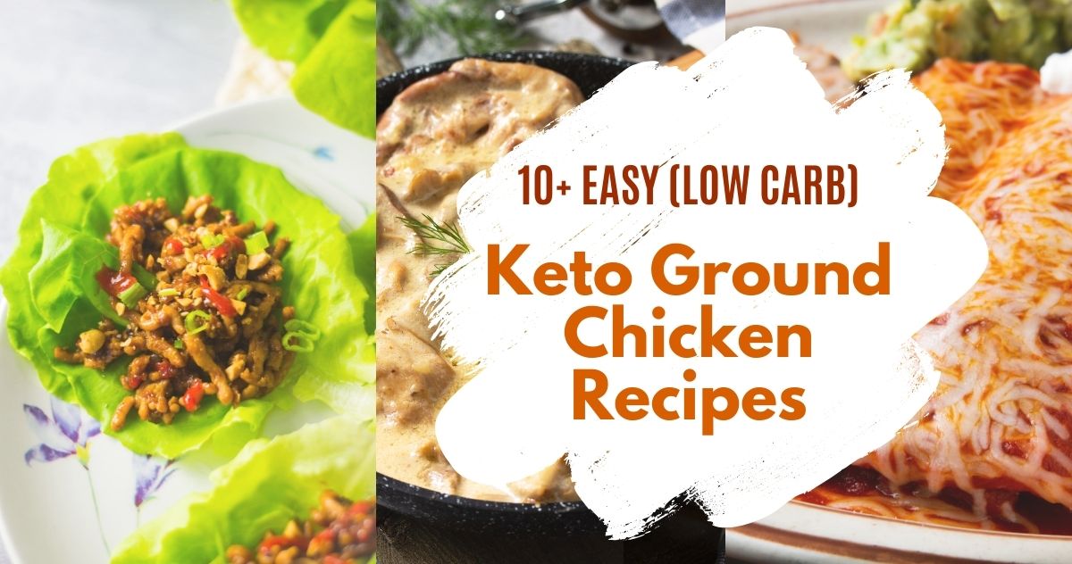 low carb ground chicken recipes