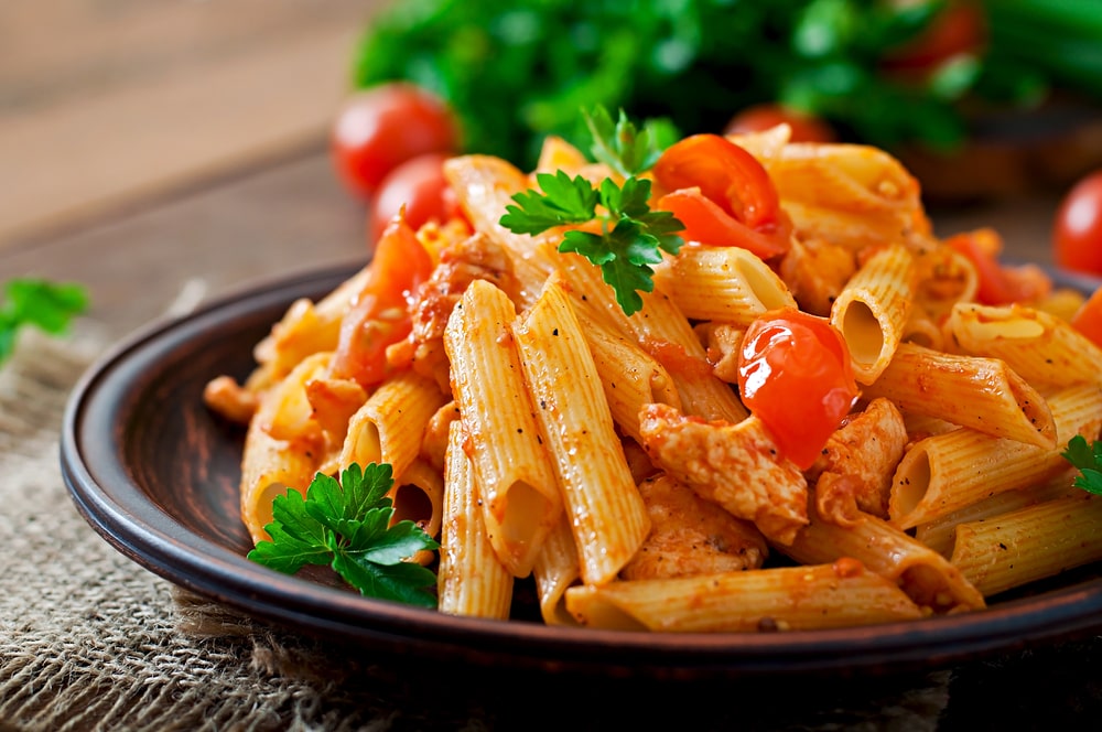 one pan butter chicken pasta