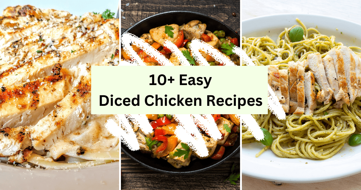 simple diced chicken recipes