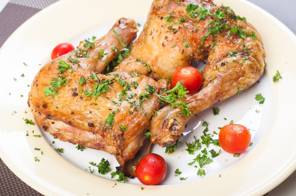 slow cooker chicken leg quarters with potatoes