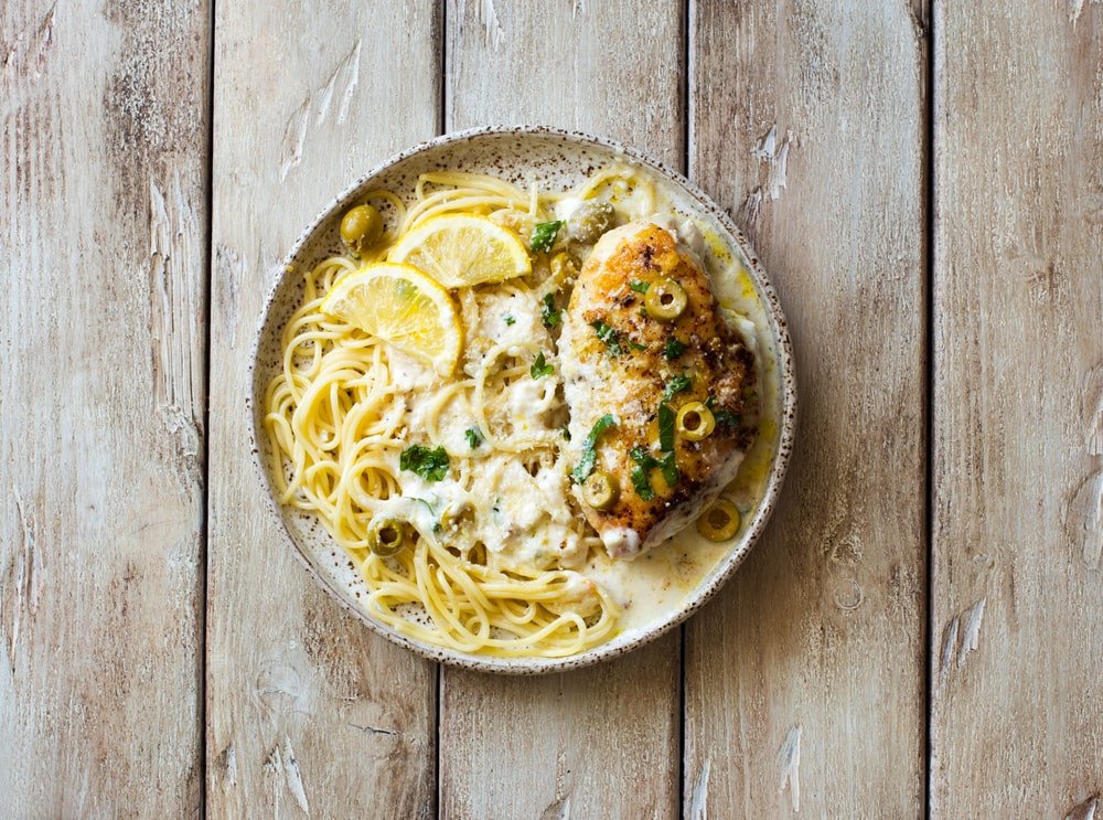 slow cooker creamy lemon herb chicken thighs