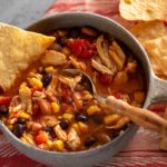 slow cooker taco chicken and rice