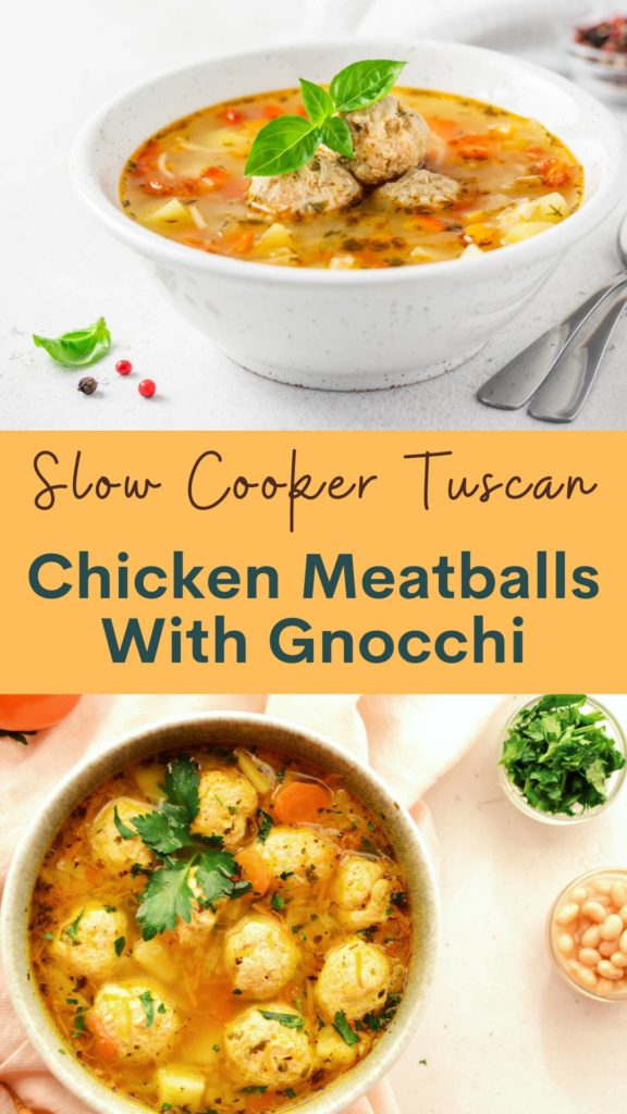 slow cooker tuscan chicken with gnocchi