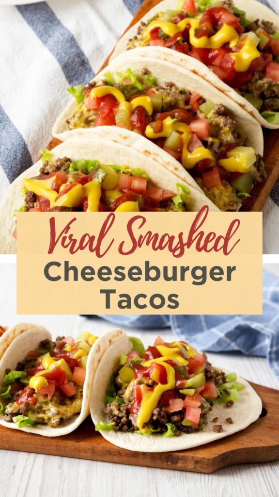 viral cheeseburger tacos