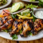 Grilled Butterflied Chicken Drumsticks