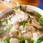 Vietnamese Chicken Pho soup