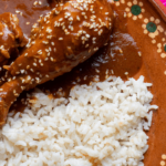 Chicken Mole with homemade sauce