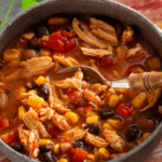 Slow Cooker Chicken Taco Soup