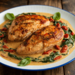 keto tuscan chicken recipe