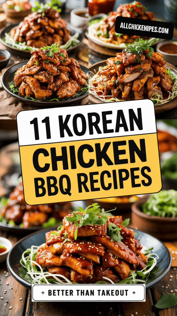 Korean Chicken Bbq Recipe Ideas