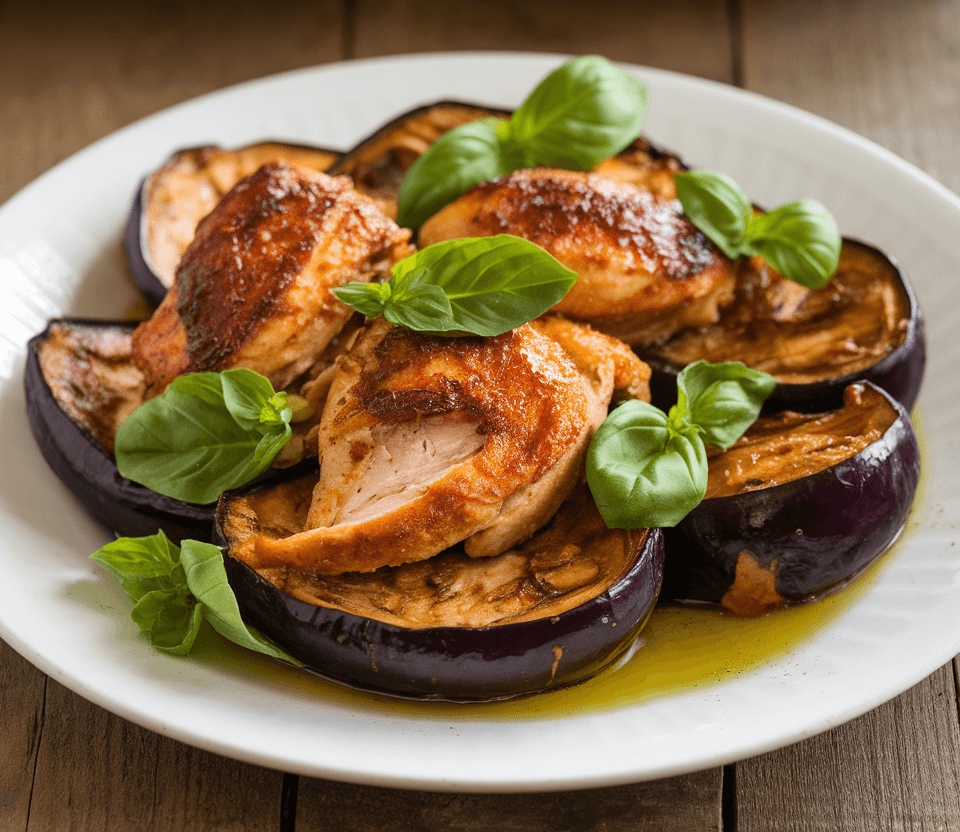 Eggplant Chicken Keto