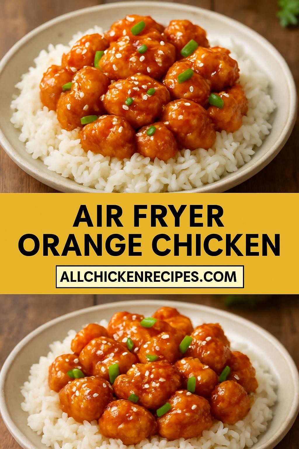 air fryer orange chicken